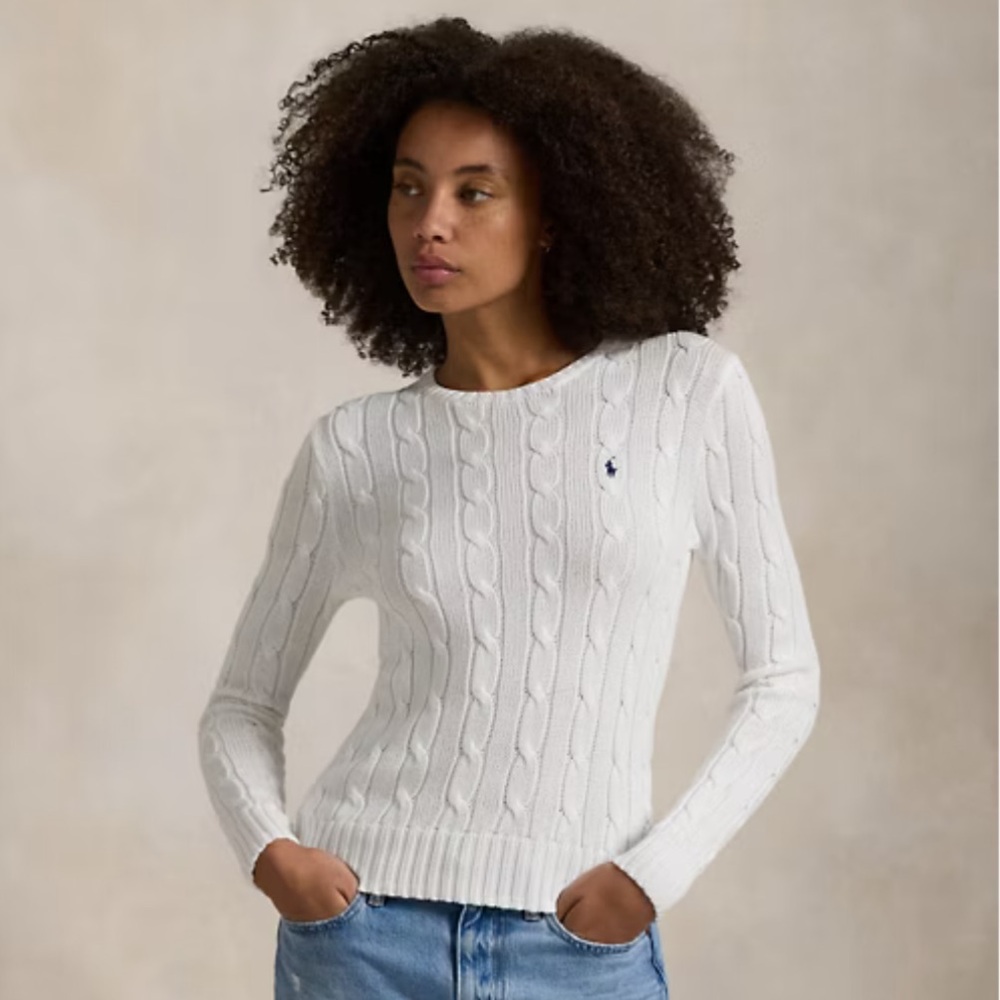 Polo Ralph Lauren Cotton Cable Knit Sweater